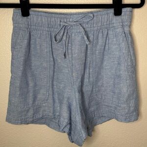 GAP Blue Athletic Shorts Elastic Waist
